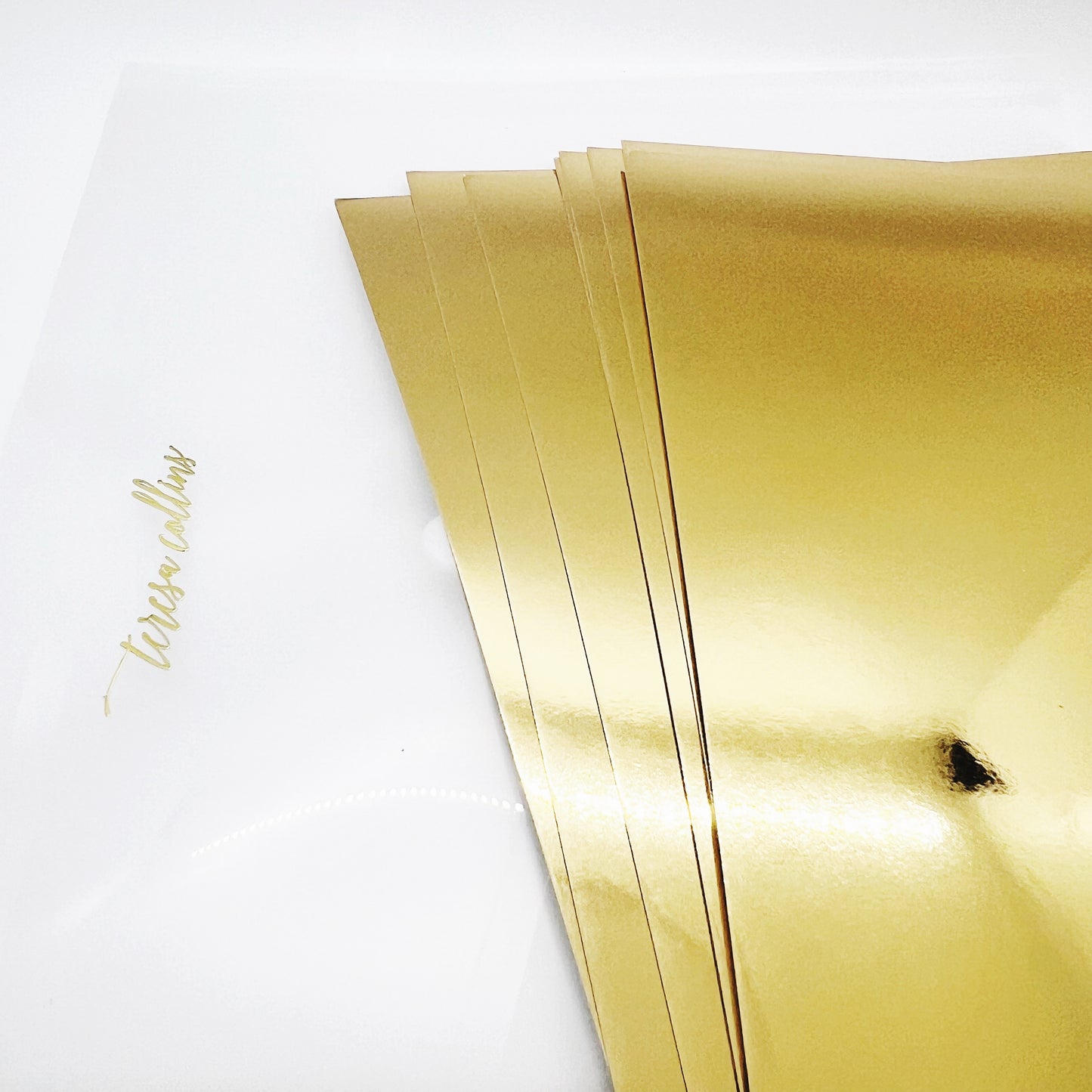 Gold Mirror Cardstock