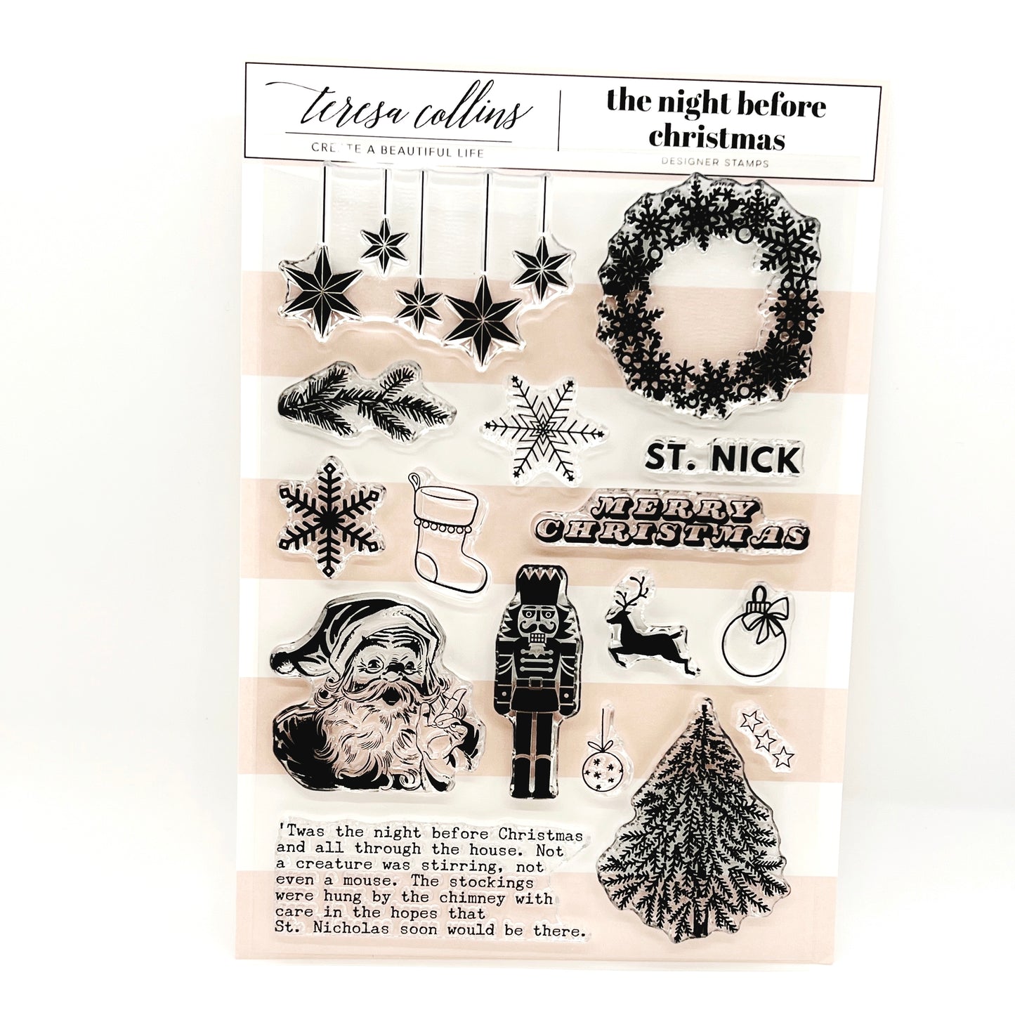The Night Before Christmas 6x8 Stamp Set