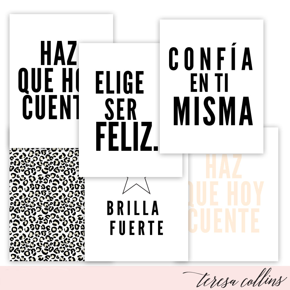 Printable Spanish Dividers
