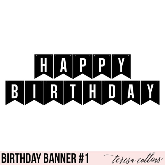 Happy Birthday Banner 1