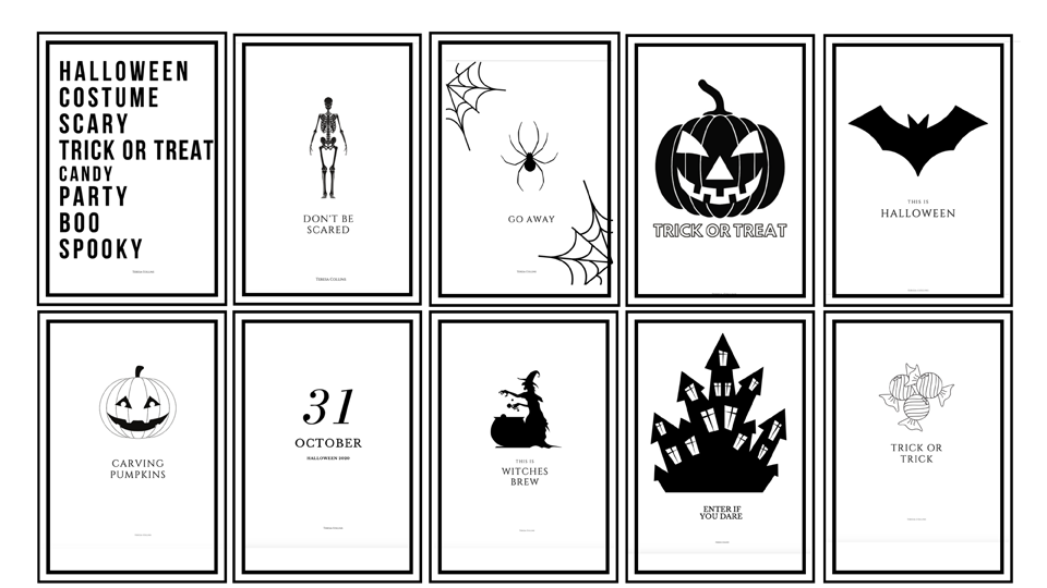 Halloween Prints