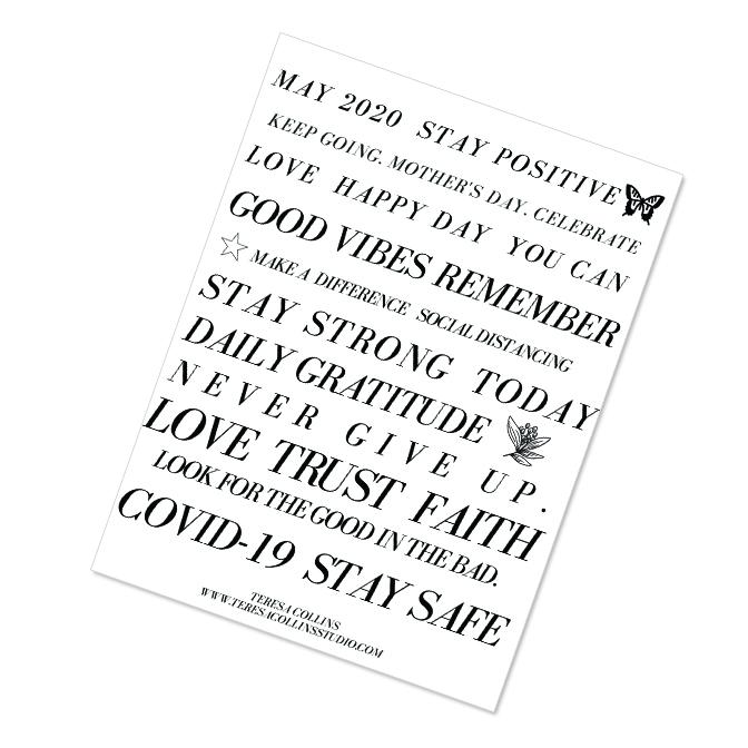 Planner Strips - Teresa Collins Studio