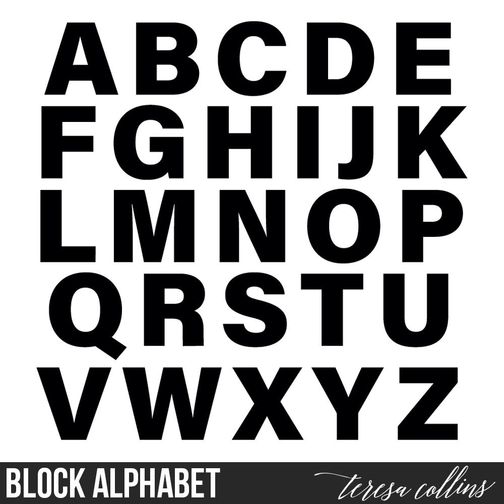 Block Alphabet