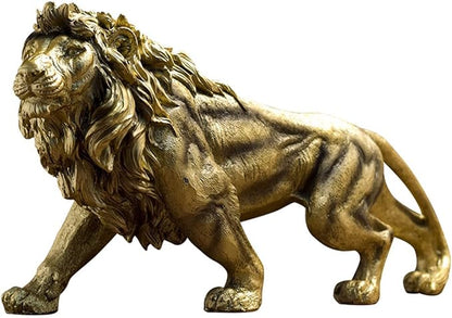 14 Inch Lion Statue Figurine Sculpture