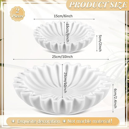 Ruffle Bowl Set