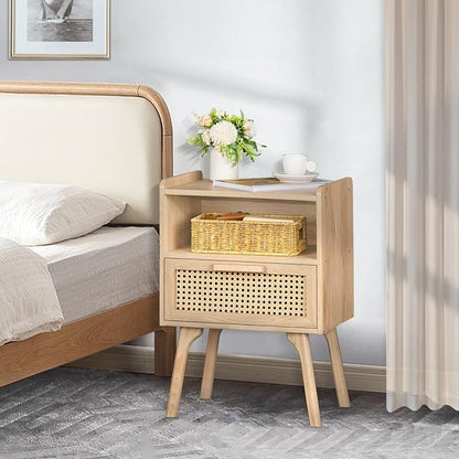 Rattan Nightstand