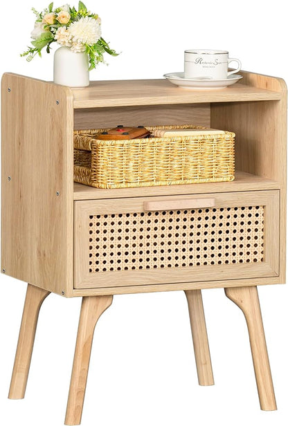 Rattan Nightstand