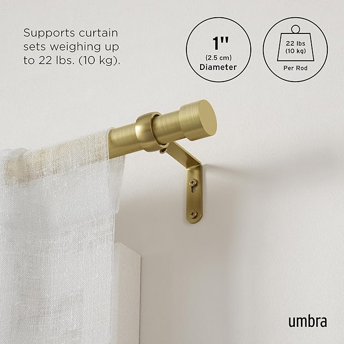 Umbra Cappa Curtain Rod