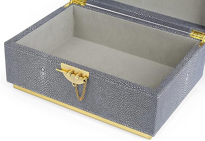 Faux Leather Decorative Box