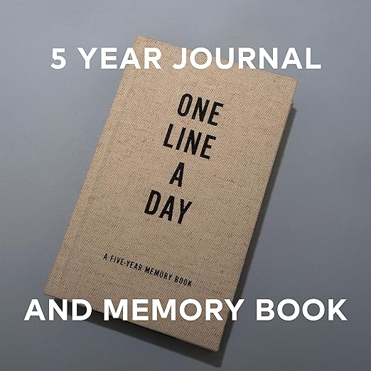 Canvas One Line a Day: A Five-Year Memory Book