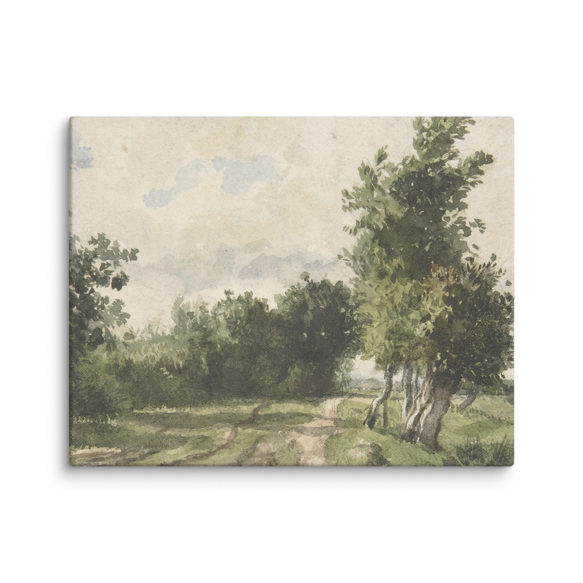 Landscape by Constant Troyon - Canvas