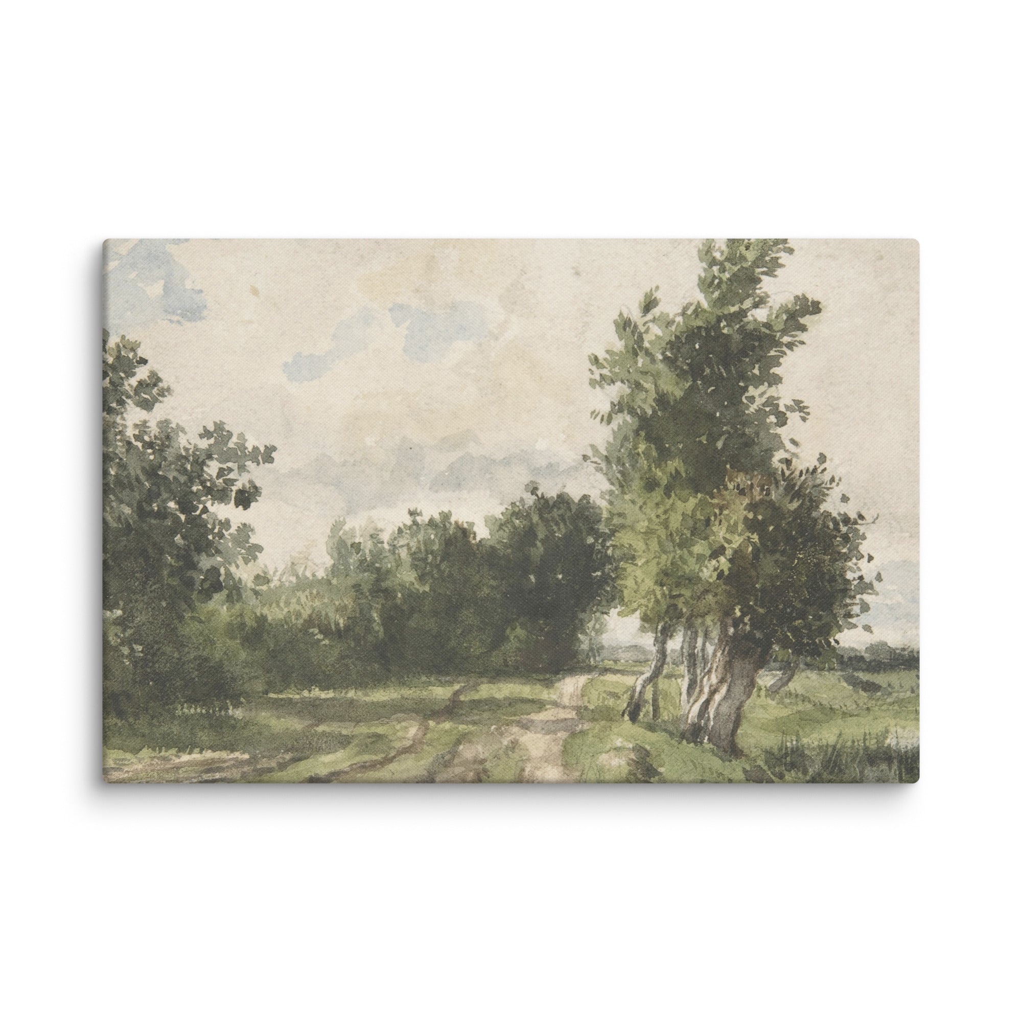 Landscape by Constant Troyon - Canvas