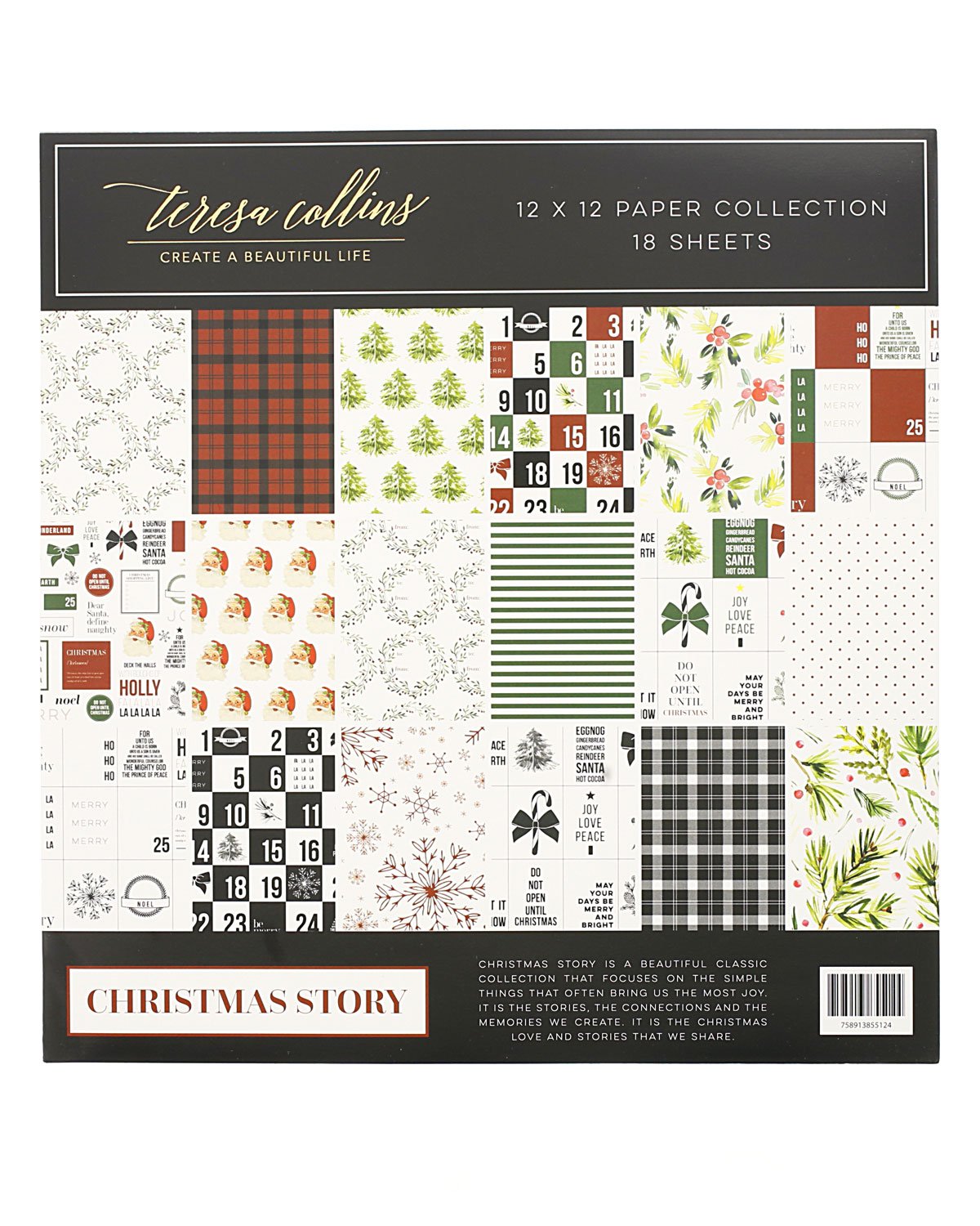 Christmas Story Paper Collection - Teresa Collins Studio