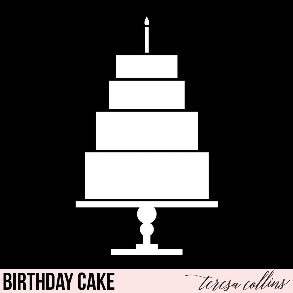 Birthday Cake - Teresa Collins Studio