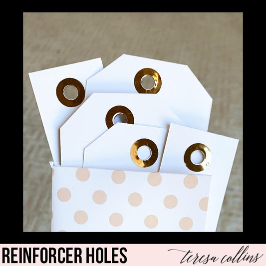 Hole Reinforcements - Teresa Collins Studio