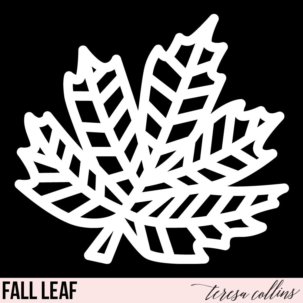 Fall Leaf - Teresa Collins Studio
