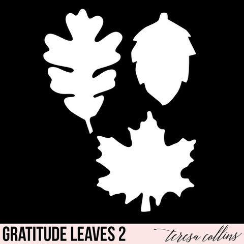 Gratitude Leaves 2 - Teresa Collins Studio