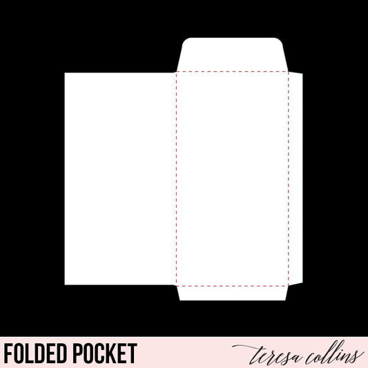 Folded Pocket - Teresa Collins Studio